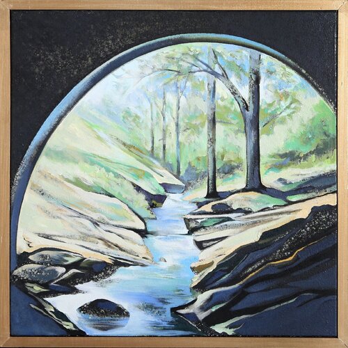 The Stream van Lowell Nesbitt, Schilderij te koop op Singulart