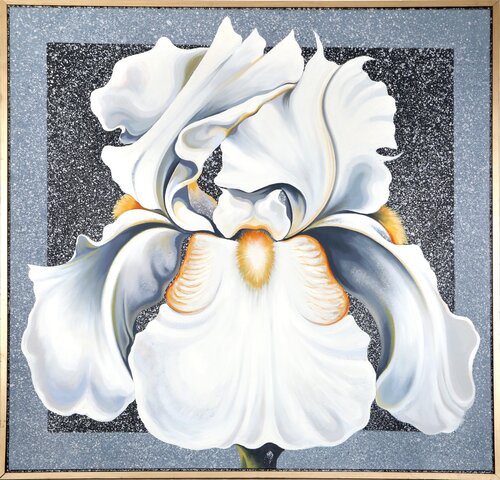 The Winter Iris van Lowell Nesbitt, Schilderij te koop op Singulart