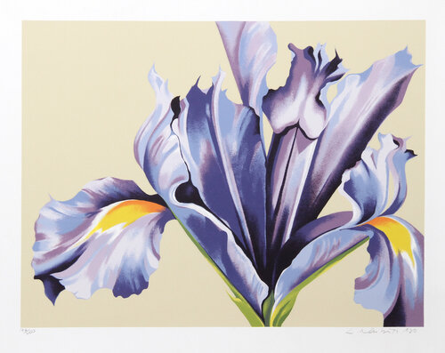 Iris on Beige by Lowell Nesbitt, Print for Sale on Singulart