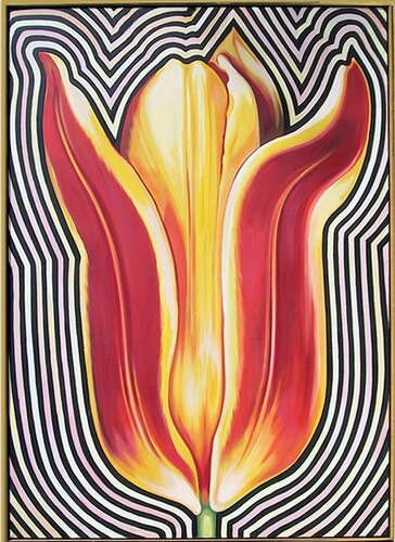Electric Tulip II by Lowell Nesbitt, Painting for Sale on Singulart