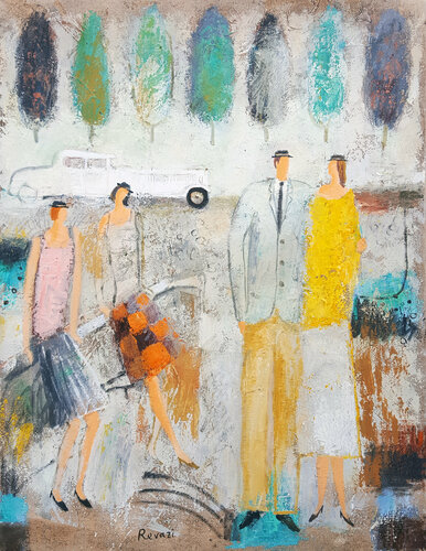 I Love You. by Gia Revazi, Painting for Sale on Singulart