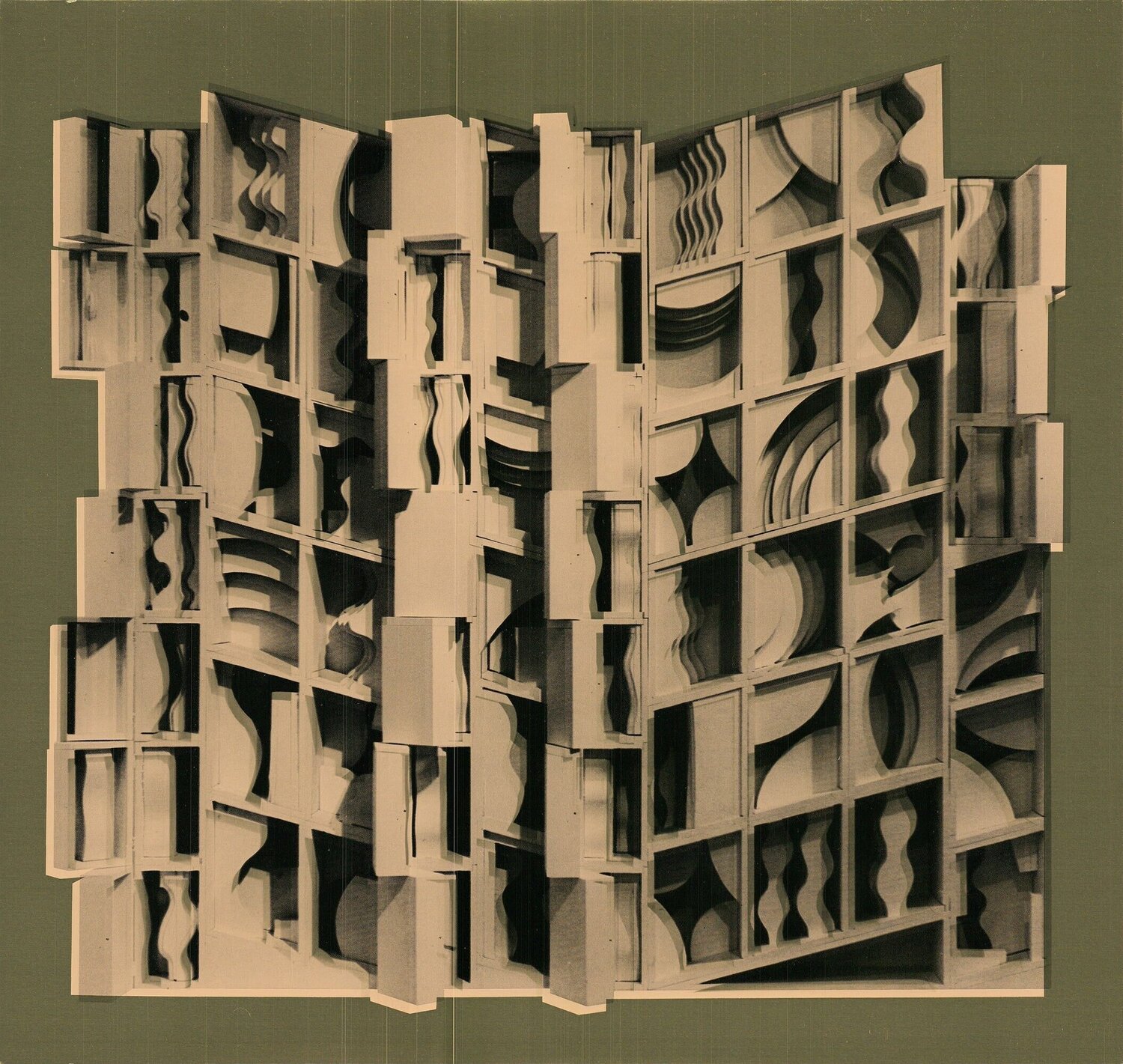 Lunar Eclipse At Pace Columbus (Gold) - No Text Louise Nevelson