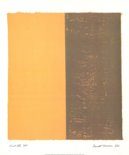 Canto XIII von Barnett Newman, Druck kaufen auf Singulart