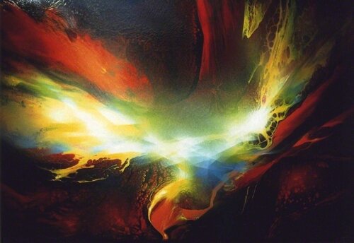 Cosmic Wind par Leonardo Nierman, Peinture en vente sur Singulart