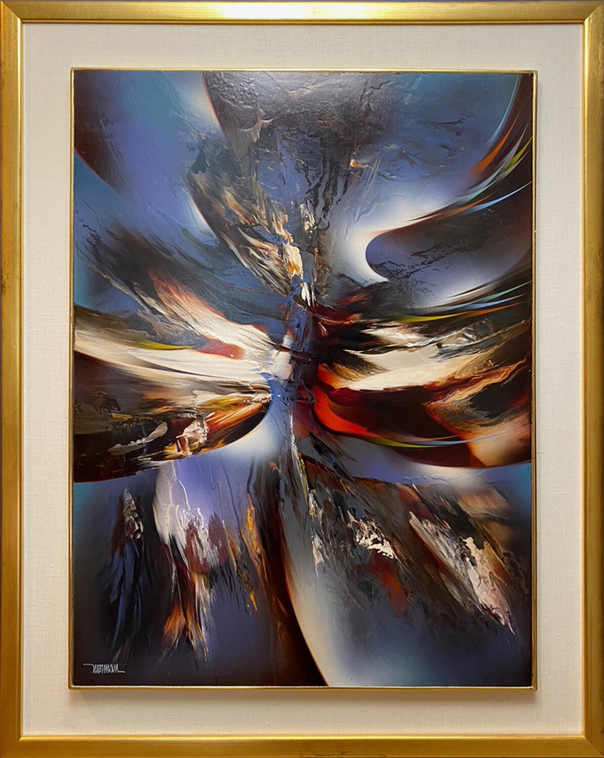 Moonlight Leonardo Nierman Peinture originale à vendre