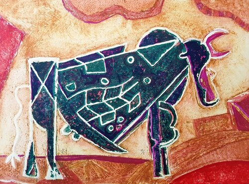 Toro [Bull] von Rodolfo Nieto, Druck kaufen auf Singulart