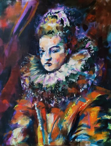 The survivor par Marina Del Pozo, Peinture en vente sur Singulart