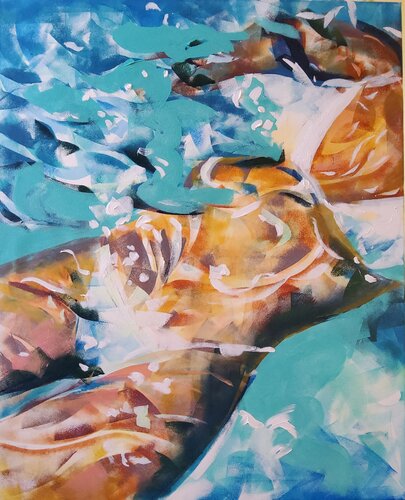 Piscina 5 di Marina Del Pozo, Pittura in vendita su Singulart