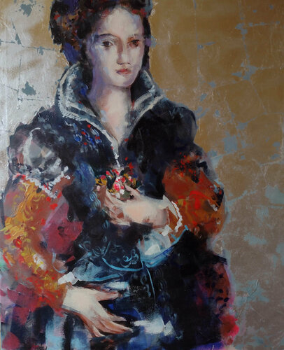 Dama 25 par Marina Del Pozo, Peinture en vente sur Singulart