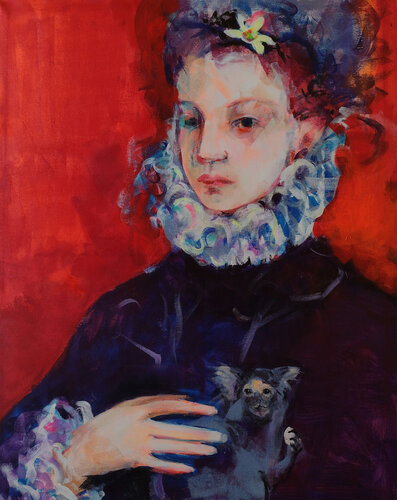 La mascota von Marina Del Pozo, Malerei kaufen auf Singulart