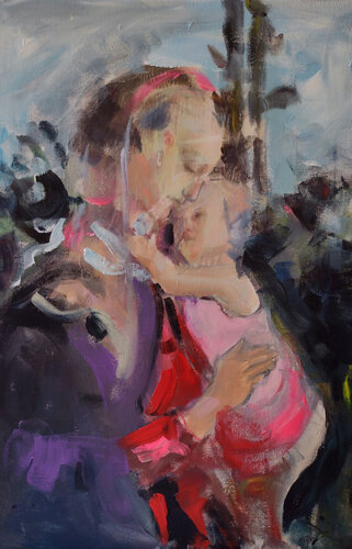 Madonna #1 by Marina Del Pozo, Painting for Sale on Singulart