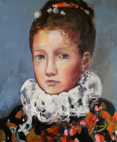 La criolla di Marina Del Pozo, Pittura in vendita su Singulart