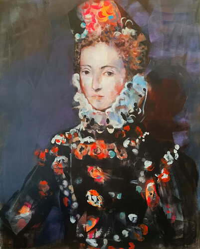 Dama par Marina Del Pozo, Peinture en vente sur Singulart