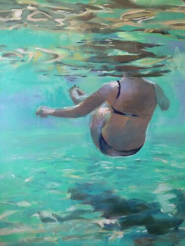 Summer state of mind van Marina Del Pozo, Schilderij te koop op Singulart