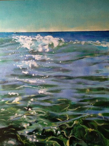 Felicidad van Marina Del Pozo, Schilderij te koop op Singulart