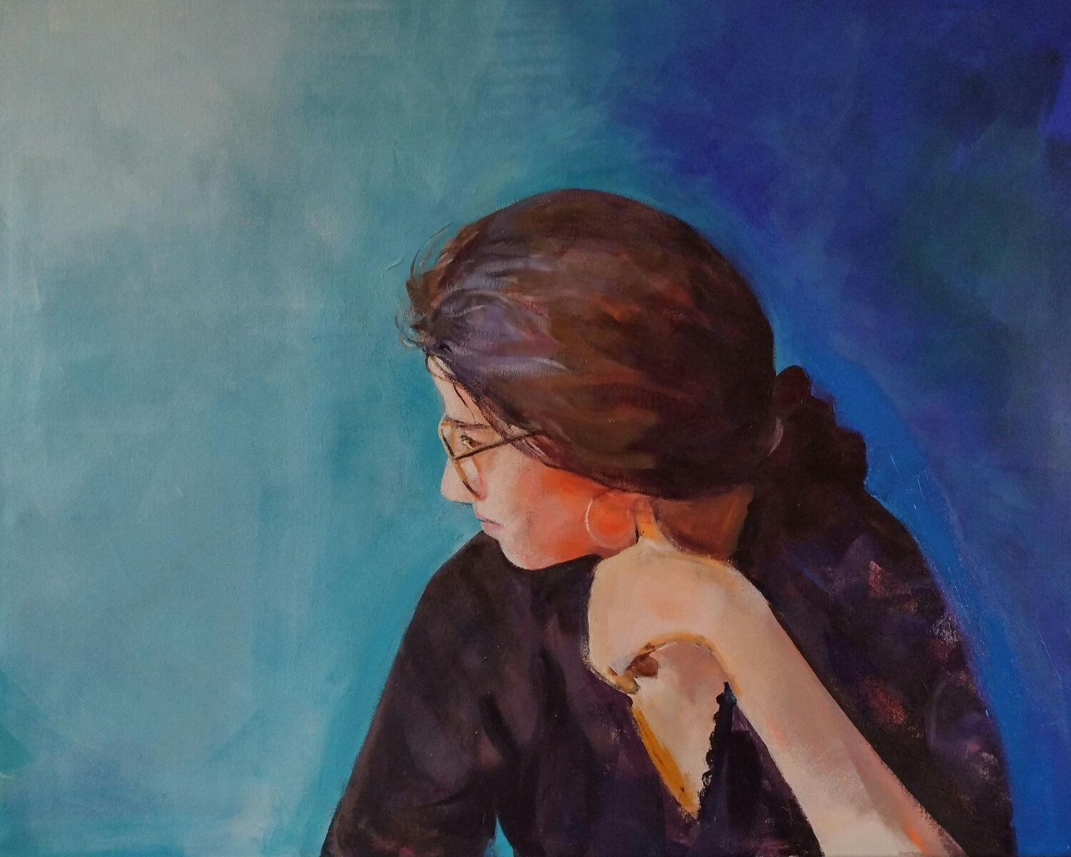 Portrait #1 the intelectual Marina Del Pozo