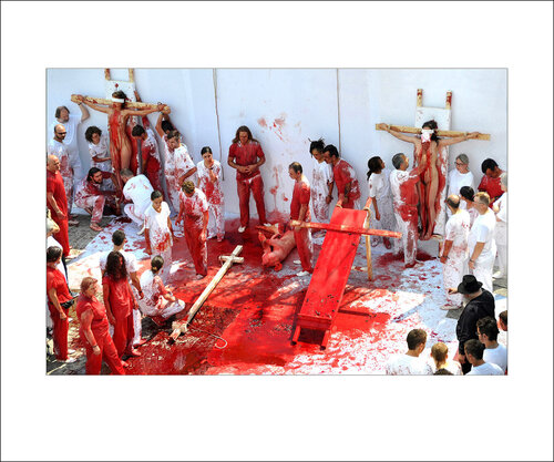 NAPOLI 9 by Hermann Nitsch, Photography for Sale on Singulart