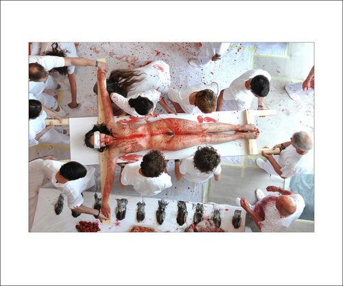NAPOLI 2  par Hermann Nitsch, Photographie en vente sur Singulart