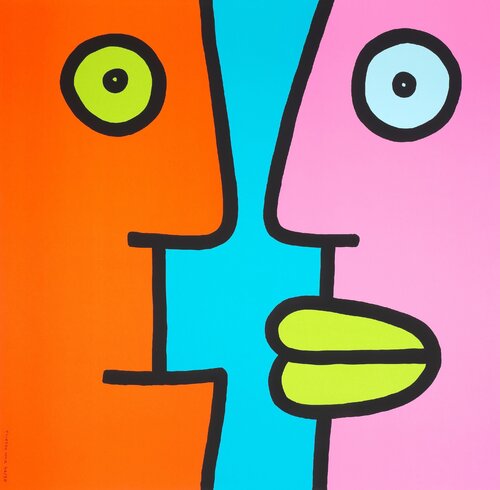 Best Memories of an Unforgettable Evening von Thierry Noir, Druck kaufen auf Singulart
