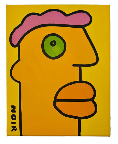 This Morning I Feel Relaxed and I Have Good Ideas van Thierry Noir, Schilderij te koop op Singulart