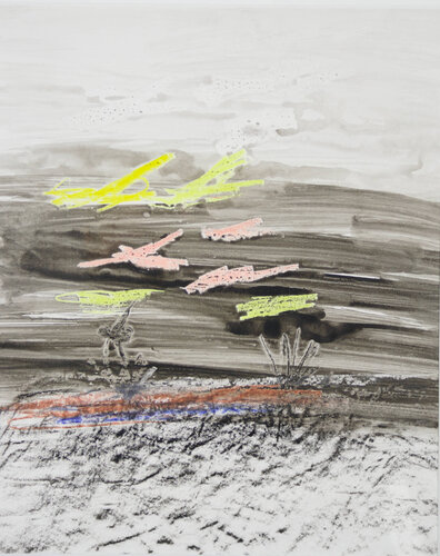 Birds and Landscape  di Sidney Nolan, Opera su carta in vendita su Singulart