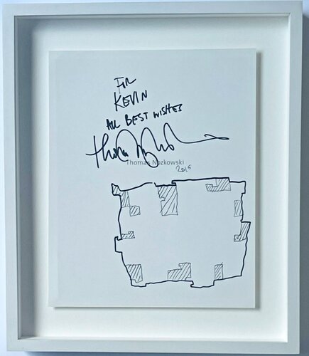 "For Kevin", original drawing by Thomas Nozkowski, Work on Paper for Sale on Singulart