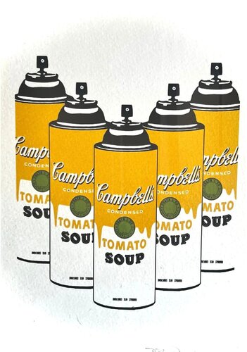 Campbell (Yellow) di Death NYC, Stampa in vendita su Singulart