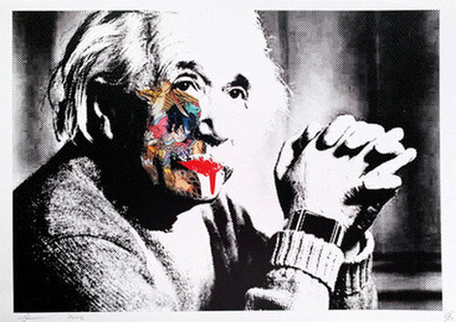 Einstein by Death NYC, Print for Sale on Singulart