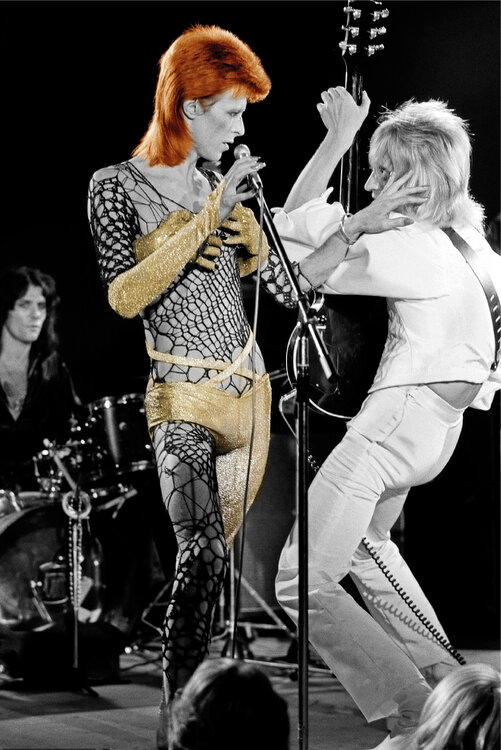 David Bowie as Ziggy Stardust at the Marquee Club Terry O'Neill