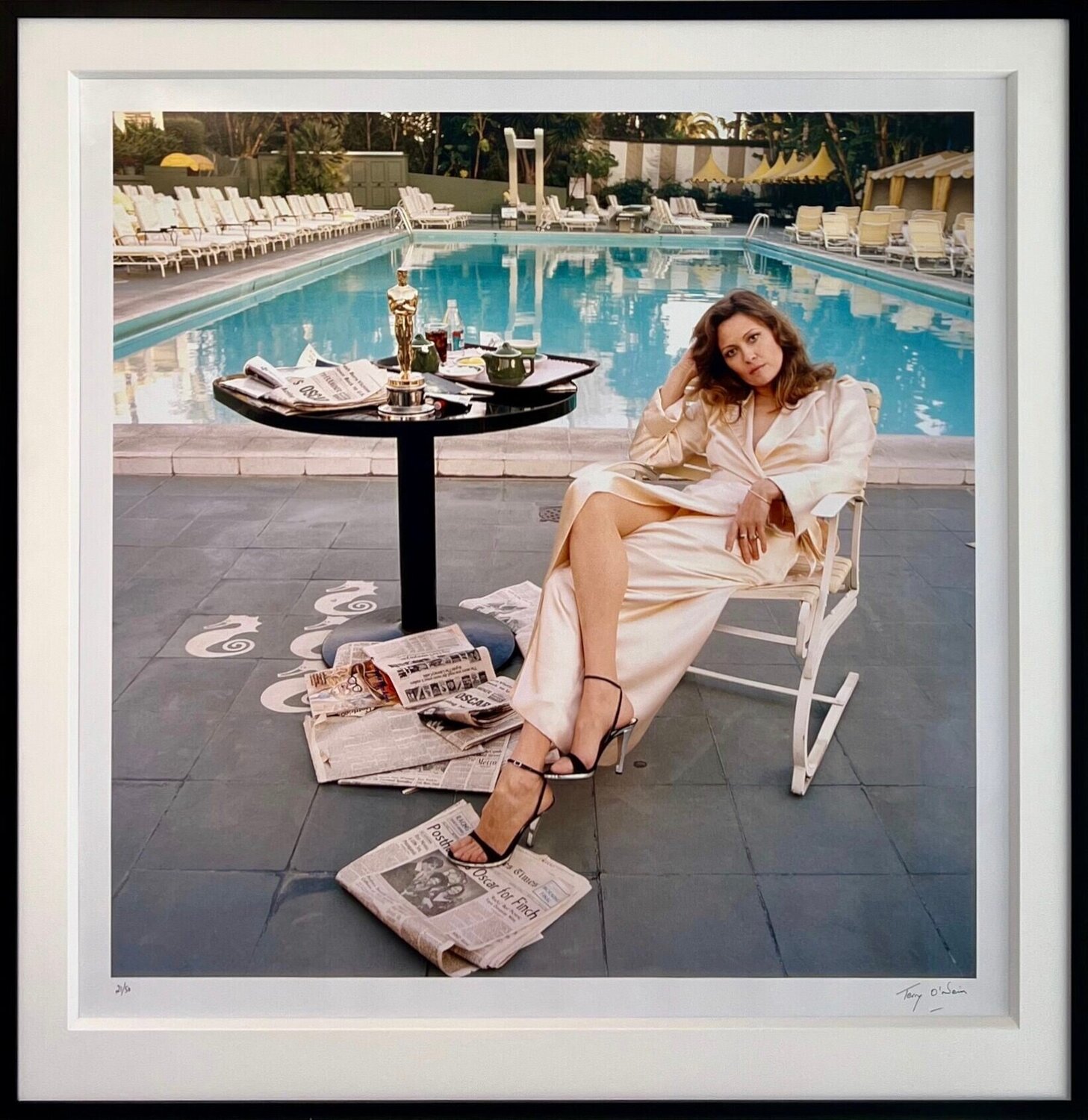Faye Dunaway (FD010) Terry O'Neill