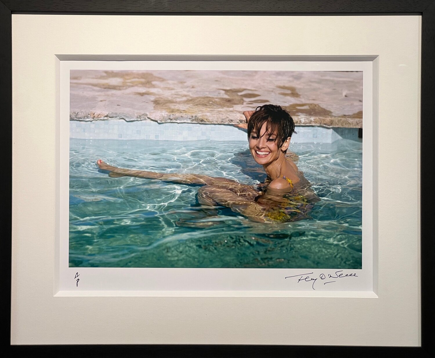 Audrey Swims Terry O'Neill