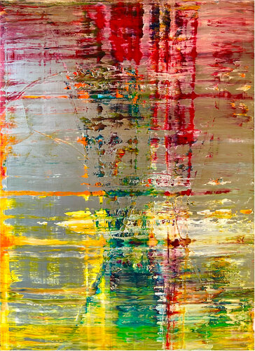 abstract informal no 2020-2004-1, contemplation 4 von Robert H N Rich, Malerei kaufen auf Singulart