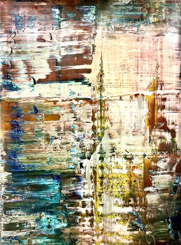 Demokrit, Interdependency of Atoms, 2020-2002-1-190x140 von Robert H N Rich, Malerei kaufen auf Singulart