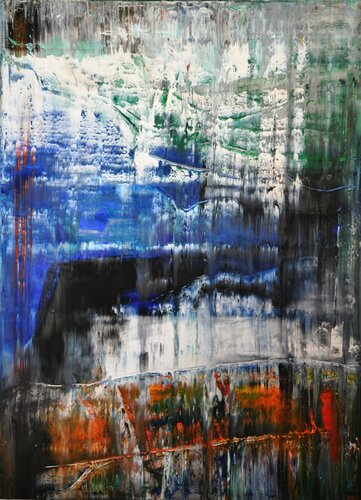 abstract informal reflections no 7, 2019-1866-1 di Robert H N Rich, Pittura in vendita su Singulart
