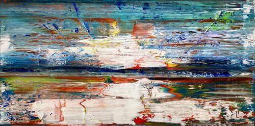 Sea horizon in deep blue waters, 2021-2041-2 von Robert H N Rich, Malerei kaufen auf Singulart