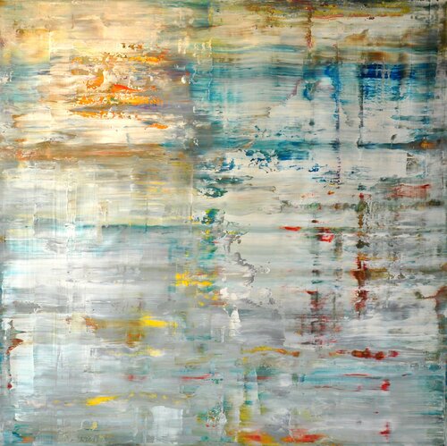 abstract informal reflection no 1877-1 von Robert H N Rich, Malerei kaufen auf Singulart