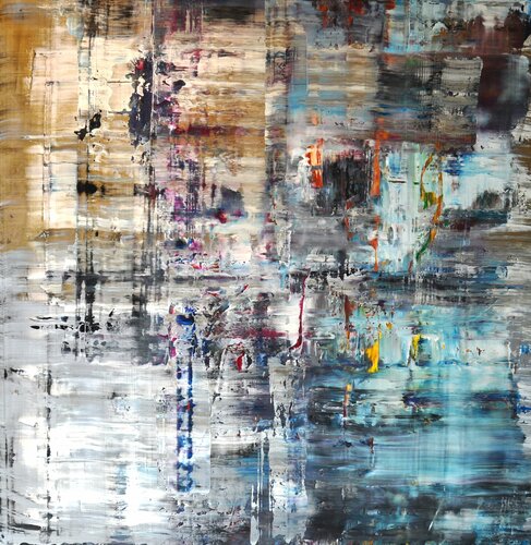 abstract informal reflection no 1878-1 Robert H N Rich