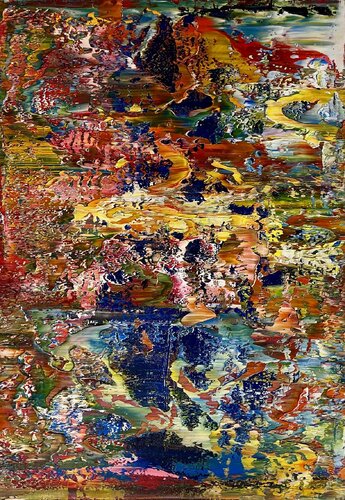 Cosmopolitan 10, abstract informal no 2044-2 van Robert H N Rich, Schilderij te koop op Singulart