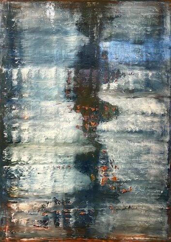reflection 29, abstract informal no 2053-3 van Robert H N Rich, Schilderij te koop op Singulart