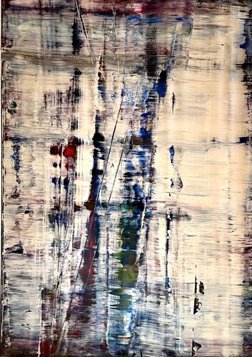 reflection 36, abstract informal no 2053-10 van Robert H N Rich, Schilderij te koop op Singulart