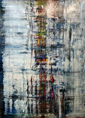 reflection 38, abstract informal no 2053-12 van Robert H N Rich, Schilderij te koop op Singulart