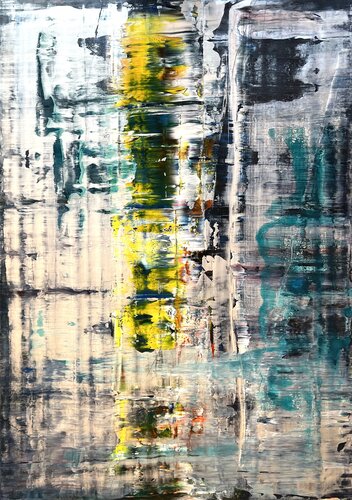 reflection 39, abstract informal no 2053-13 van Robert H N Rich, Schilderij te koop op Singulart