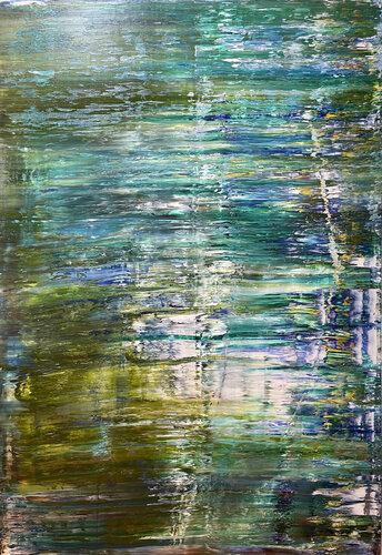 abstract informal no 2104-4 van Robert H N Rich, Schilderij te koop op Singulart