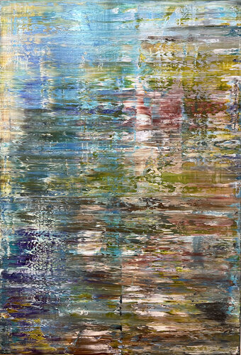 abstract informal no 2104-5 van Robert H N Rich, Schilderij te koop op Singulart