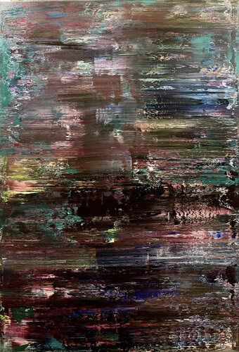 abstract informal no 2104-8 von Robert H N Rich, Malerei kaufen auf Singulart