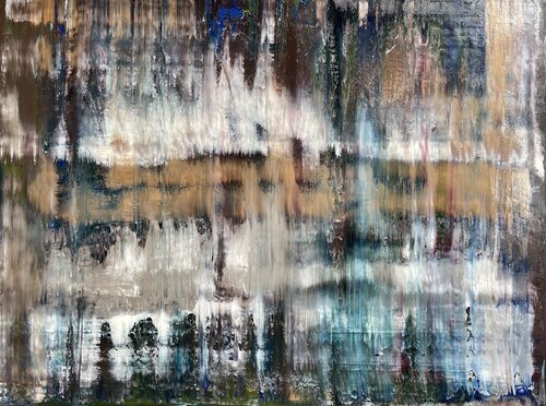 abstract informal no 2101-5 von Robert H N Rich, Malerei kaufen auf Singulart