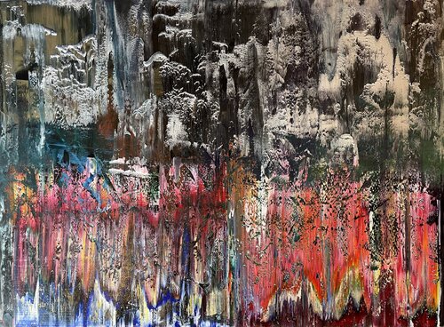 abstract informal no 2101-7 van Robert H N Rich, Schilderij te koop op Singulart