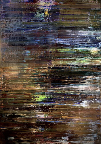 abstract informal no 2104-10 von Robert H N Rich, Malerei kaufen auf Singulart