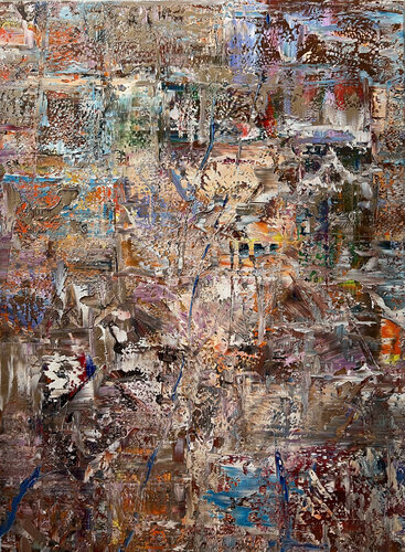 abstract informal no 2097-1 van Robert H N Rich, Schilderij te koop op Singulart