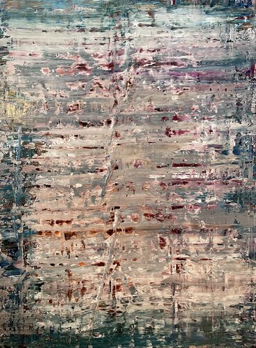 abstract informal no 2098-1 van Robert H N Rich, Schilderij te koop op Singulart